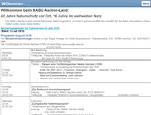 Tablet Screenshot of nabu-aachen-land.de